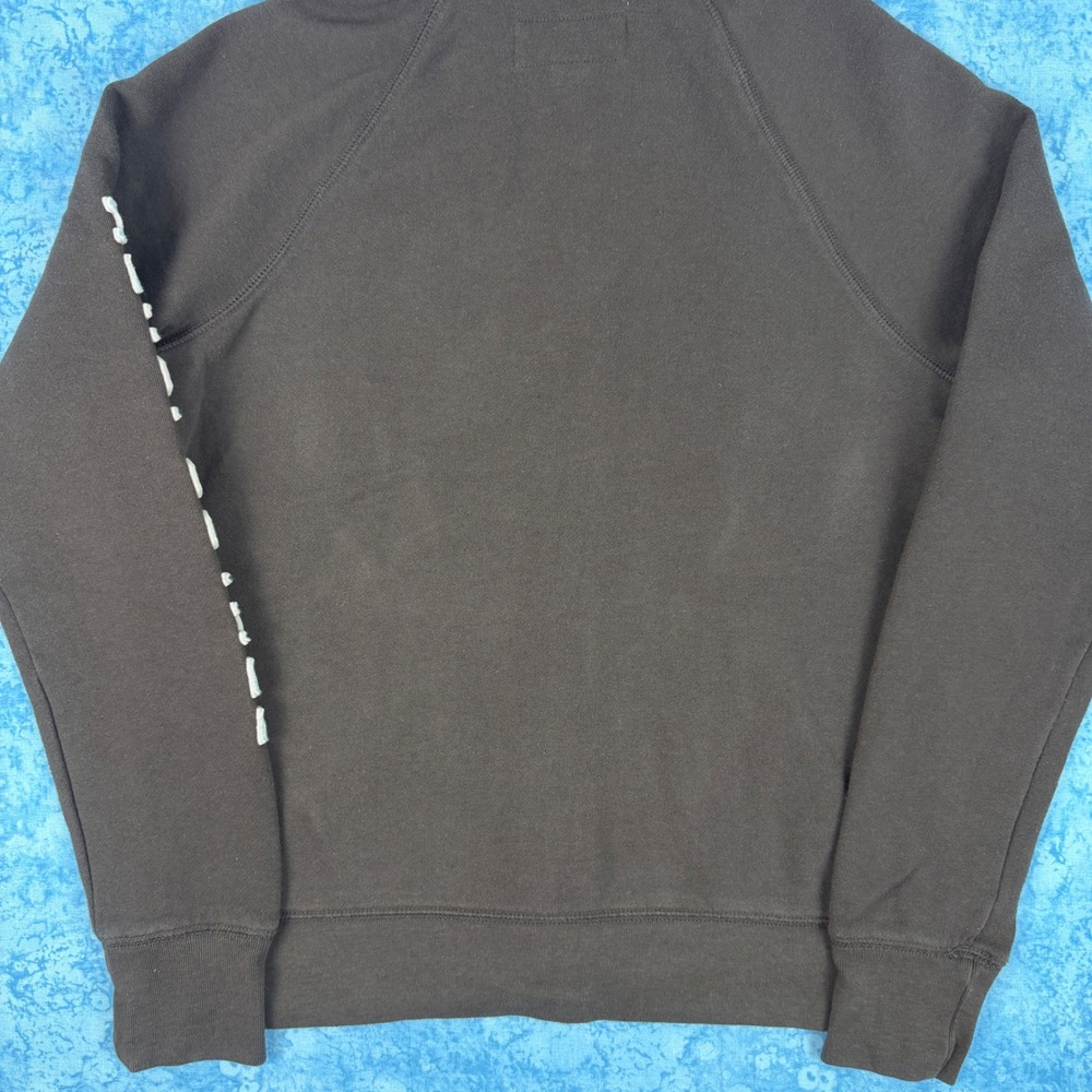 Aeropostale Womens Brown Full Zip Hoodie Sweatshirt Graphic Logo Size S - Picture 11 of 11